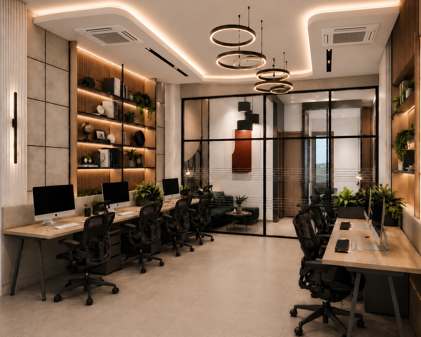 Contemporary retail interior design